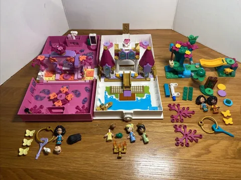 LEGO  Disney 43200 & 43201: Antonio and Isabela Magical Door + 43193 Storybook