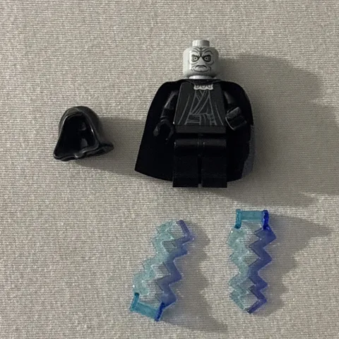 LEGO Star Wars Minifigure SW0124 Emperor Palpatine 7264 Minifig Mint Authentic