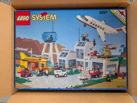 LEGO Classic Town Set: Century Skyway (6597) Complete in Box!