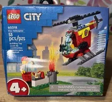 LEGO CITY: Fire Helicopter (60318) New in Box, See pictures For Box Conditions