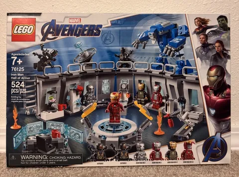 LEGO Marvel Super Heroes Iron Man Hall of Armor 76125 NEW BOX SEALED - RETIRED