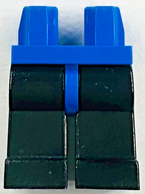 Lego Ninja Samurai Minifigure Legs Black with Blue Hips 6093 1998 970c11 D416