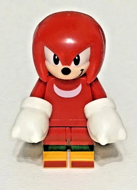 NEW LEGO Knuckles Grin Minifigure Sonic the Hedgehog 77118 son016