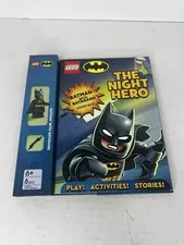 LEGO: DC BATMAN THE NIGHT HERO -Activity Book- Batman Minifigure With Batarang