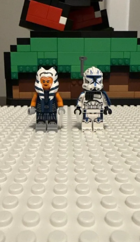 LEGO Star Wars Ashoka and Rex Minifigure Lot of 2