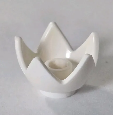 LEGO Parts - White Minifigure, Headgear Crown Eggshell - No 39262
