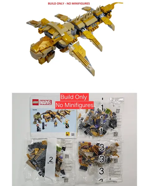 LEGO MARVEL Avengers 76290 Leviathan and Stand Build Only - NO MINIFIGURES