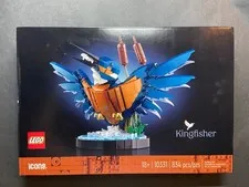 LEGO Icons 10331 KINGFISHER Bird Model 834 pcs Creative Set NEW IN BOX