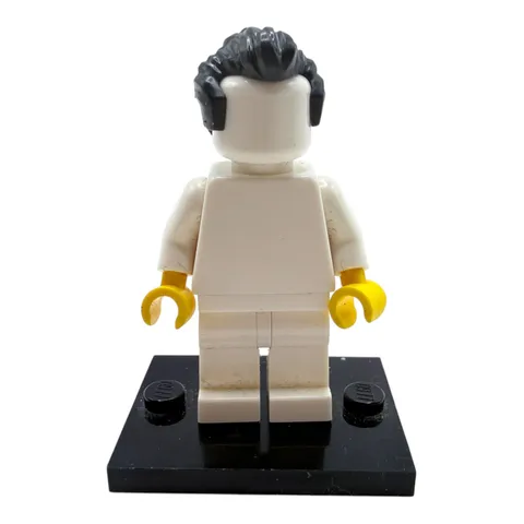 LEGO® Minifigure Hair Black Hairstyle Hairpiece Accessory Replacement Part New Modern Hair