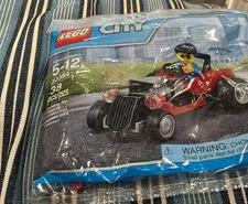 LEGO CITY Hot Rod 30354 Roadster Ages 5-12 38 Pcs New Sealed