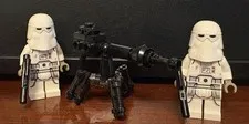 LEGO Star Wars Snowtrooper & Cannon Lot from Retired Set 75288 - sw1102 & sw1103