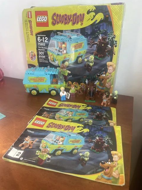 LEGO 75902 Scooby Doo The Mystery Machine 100% Complete w/ ALL Minifigures Box