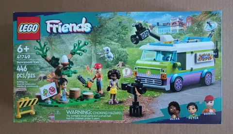 LEGO FRIENDS 41749 Newsroom Van Retired Set Brand New In Sealed Box