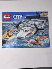 LEGO 60164 CITY: Sea Rescue Plane - INSTRUCTIONS ONLY