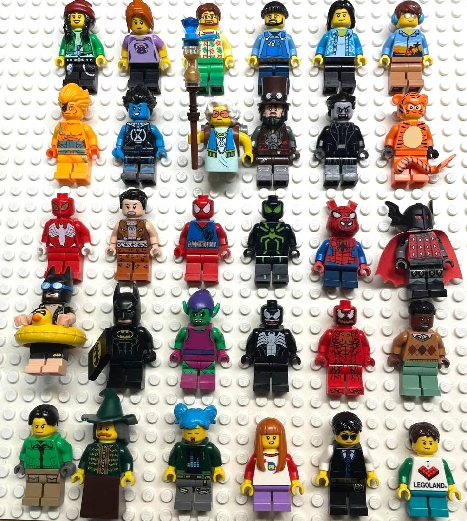 LEGO Minifigure Marvel Lot Set Bulk Sale DC Kraven Peter Porker Dreams