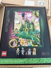 LEGO Emerald City Wall Art Wicked Set #75685 New Sealed Retired Product