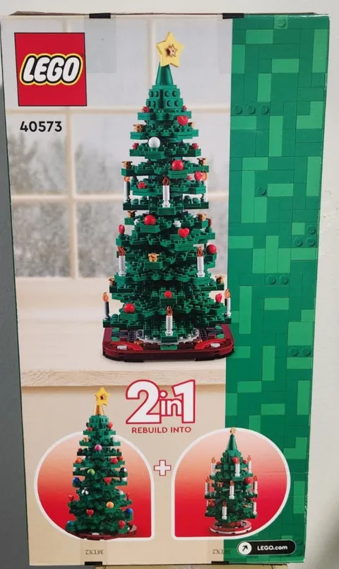 LEGO Christmas Tree 40573 Collectible Holiday Decor for Kids or Adults 784 pcs