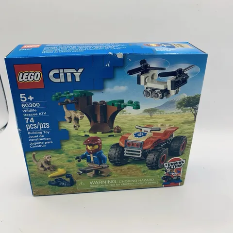 LEGO CITY 60300 Wildlife Rescue ATV  RETIRED Monkeys Scorpion NEW