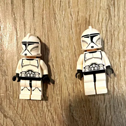 LEGO Star Wars Clone Trooper Phase Two Minifigure Lot of 2