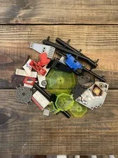 Assorted Vintage Lego Piece Lot Pirate Space Town