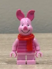 LEGO Piglet Minifigure Disney Winnie the Pooh Red Scarf 21326 idea077