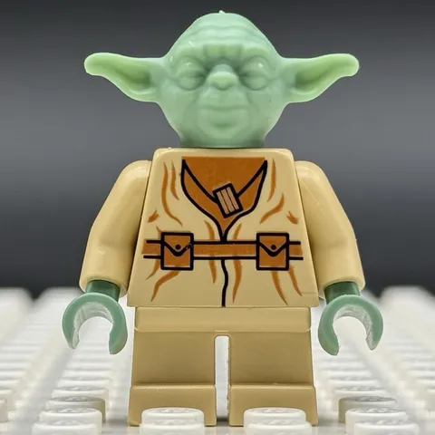 LEGO Star Wars Yoda Minifigure sw0051 From Sets 7103 7260 & 4502 Vintage