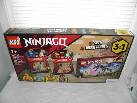 LEGO 66715 Ninjago Gift Set Toy Overlord Dragon 71742 + 70688 + 70690 429 Pieces