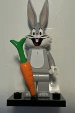LEGO Looney Tunes Minifigures 71030 Bugs Bunny CMF Loose Complete w/ Accessories