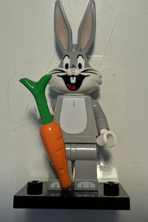 LEGO Looney Tunes Minifigures 71030 Bugs Bunny CMF Loose Complete w/ Accessories