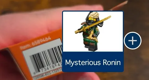 Lego Mysterious Ronin Series 29 blind box