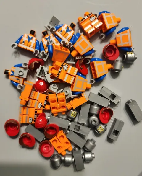 NEW LEGO® 10X Robo Emmet Minifigure 70816 tlm063 The Lego Movie Robot
