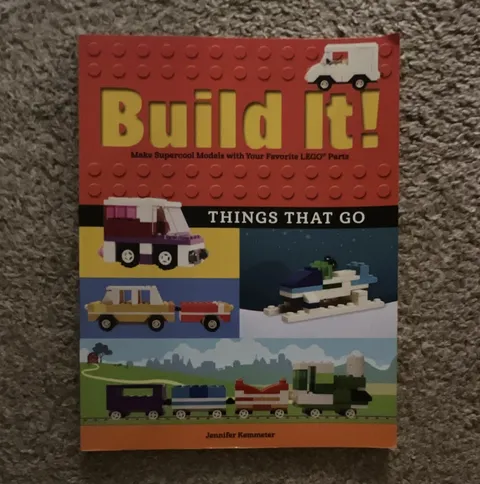 LEGO Build It! Things That Go Illustrated English Instruction Booklet