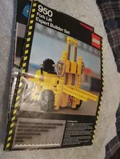Retired Forklift Set Lego Fork lift Expert Builder #950 Instruction Booklet Only