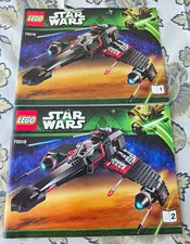 LEGO instructions Star Wars 75018 Jek-14's Stealth Starfighter issues 1 & 2 2013
