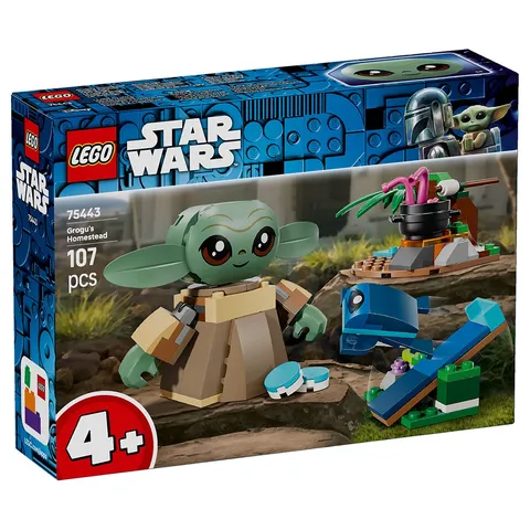 LEGO Star Wars Grogu’s Homestead 75443 Kids Building Set