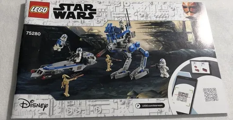 LEGO 75280 Star Wars 501st Legion Clone Troopers Instruction Manual ONLY