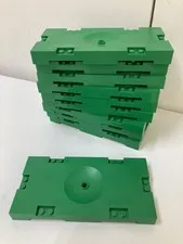 10 LEGO #30489 Green Baseplates Replacement Pieces 