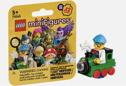 LEGO Collectible Minifigures Series 25 Train Guy (71045-10) - SEALED/NEW