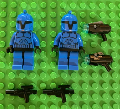 LEGO Star Wars SENATE COMMANDO Clone Wars Minifigure Lot sw0244 8039