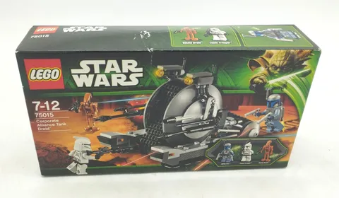 LEGO 75015 Corporate Alliance Tank Droid NEW MISB Star Wars Episode 2 75021 EOL