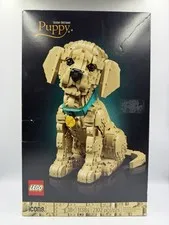 LEGO Icons Golden Retriever Puppy - Building Set 11384 (Box Damage)