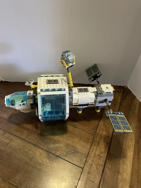 Lego City 60349 - Lunar Space Station Assembled Incomplete 