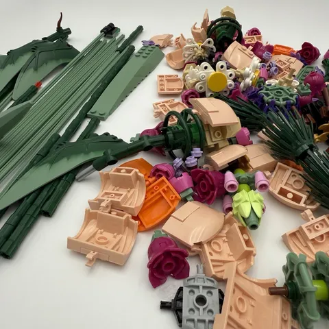 LEGO Flower Bouquet 10280 Botanical *Incomplete* No Extras No Manual No Box