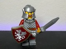 Lego Castle Male Griffin Knight Minifigure, Vending Machine (21358)