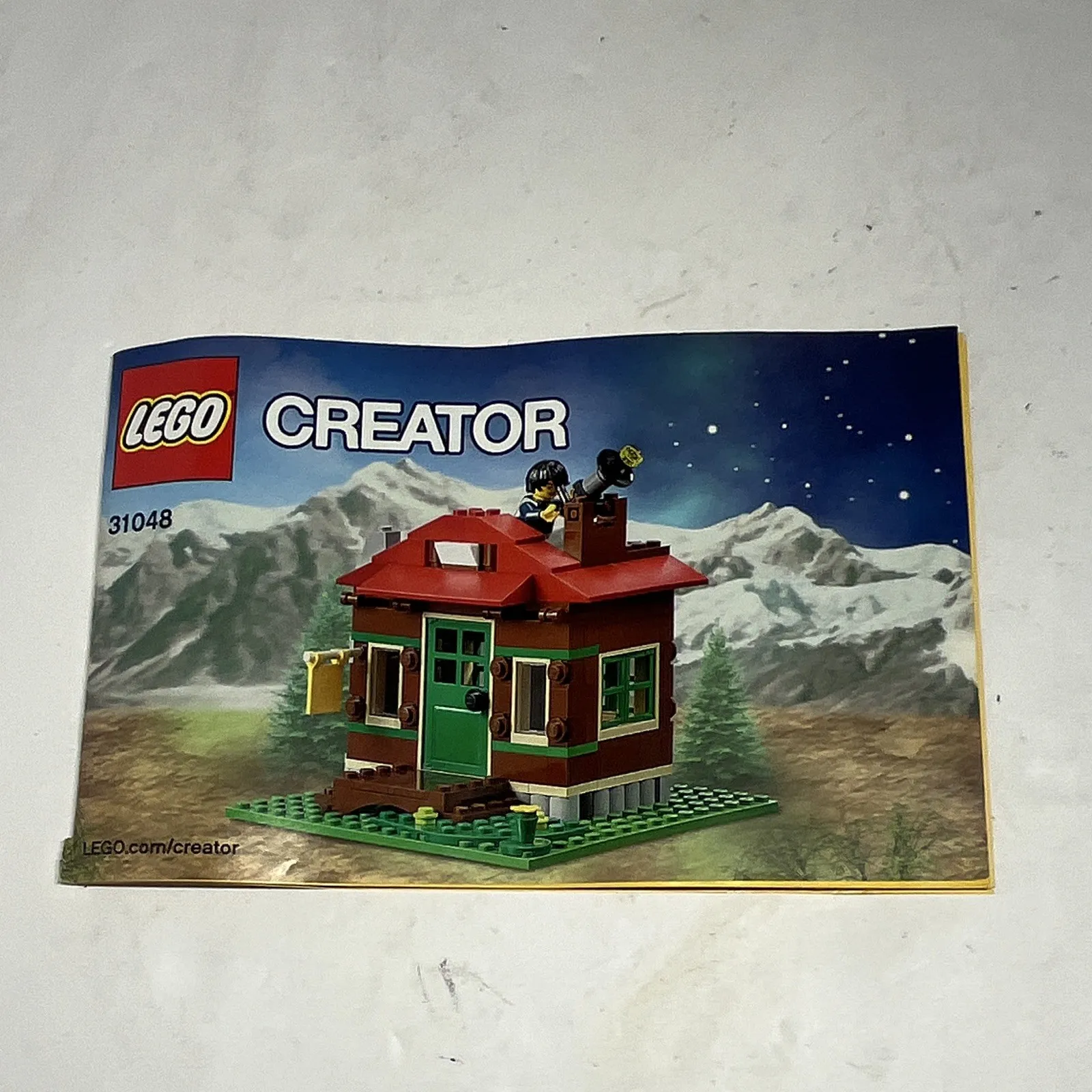 LEGO Creator 31048 Lakeside Lodge Illustrated Instruction Manual Booklet English
