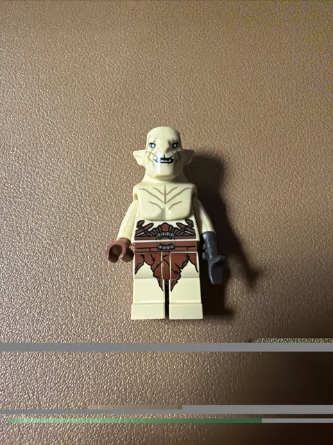 LEGO Azog Minifigure LOR087 the Lord of the Rings 79014 Hobbit Closed Mouth