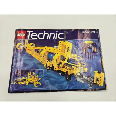 LEGO 8250 & 8299 Instruction Manual Only 4105768 Technic 1997 Search Sub