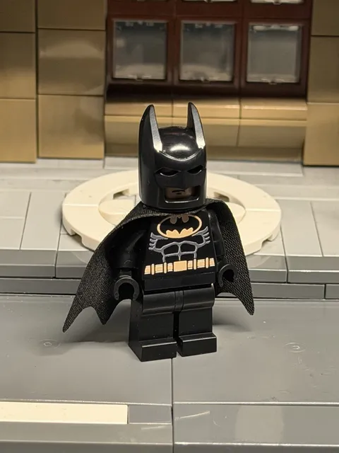 Batman 1 2006 Batman Black Suit Custom Minifigure Bat002 *updated face*