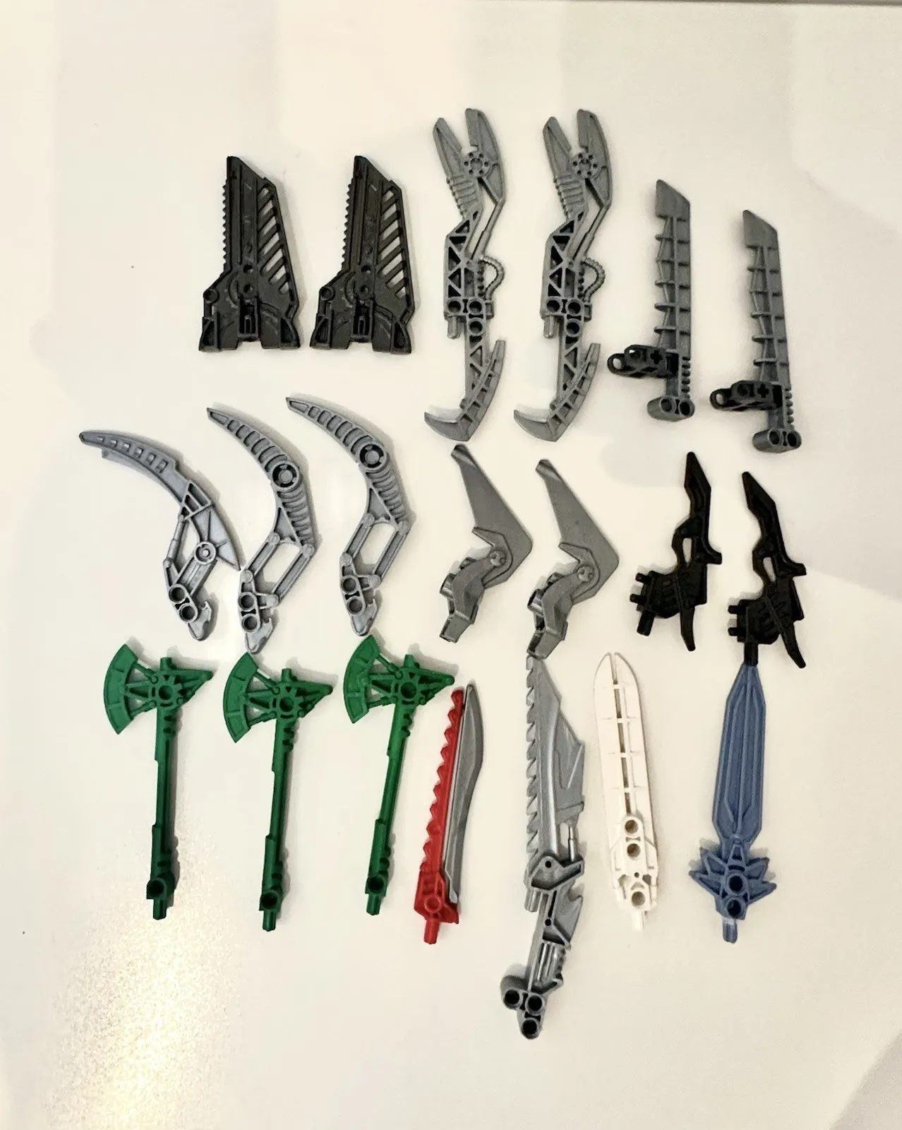 Original Lego Bionicle Parts Weapons  Bundle Vintage Pieces Lot Of 20 Parts