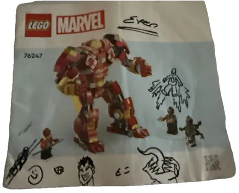 Lego Marvel Manual Only #76247